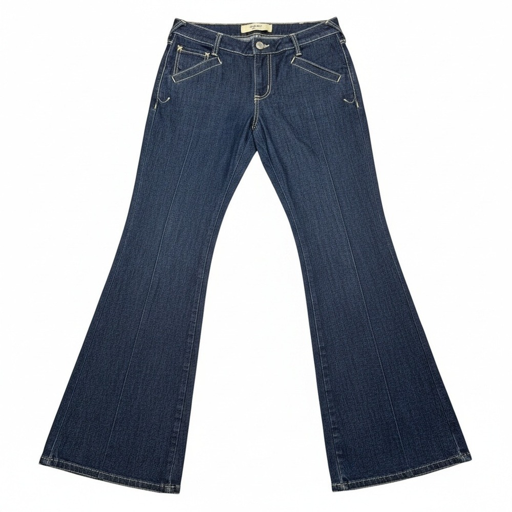Tyte Jeans American Standard‎ Women's Size 5 Blue Flare Leg Dark Wash Stretch